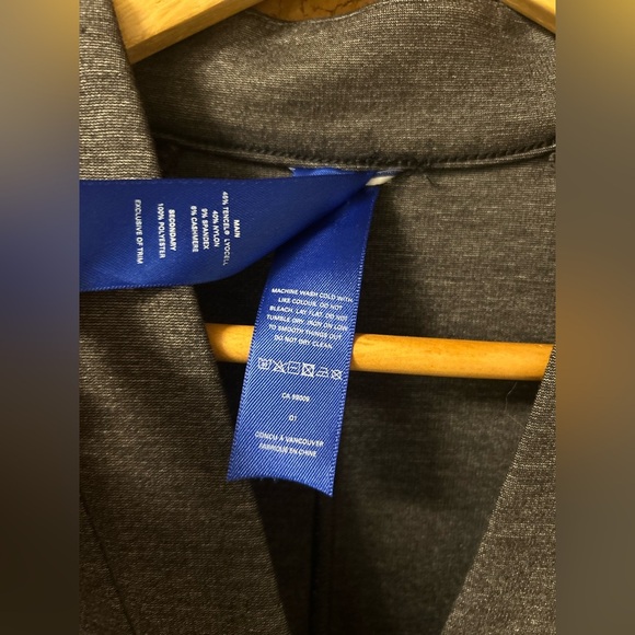 Kit and Ace Coatigan Longline Car Coat Dark Heathered Grey Small - Picture 7 of 8